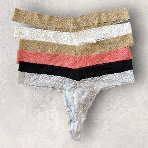 NWOT Nordstrom Bundle Lace underwear/ Thongs Size 2X